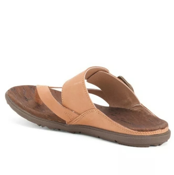 New Merrell around town Natural Tan leather sandal - Picture 2 of 2